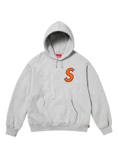 Supreme hoodie S-logo SS 25 - Grey