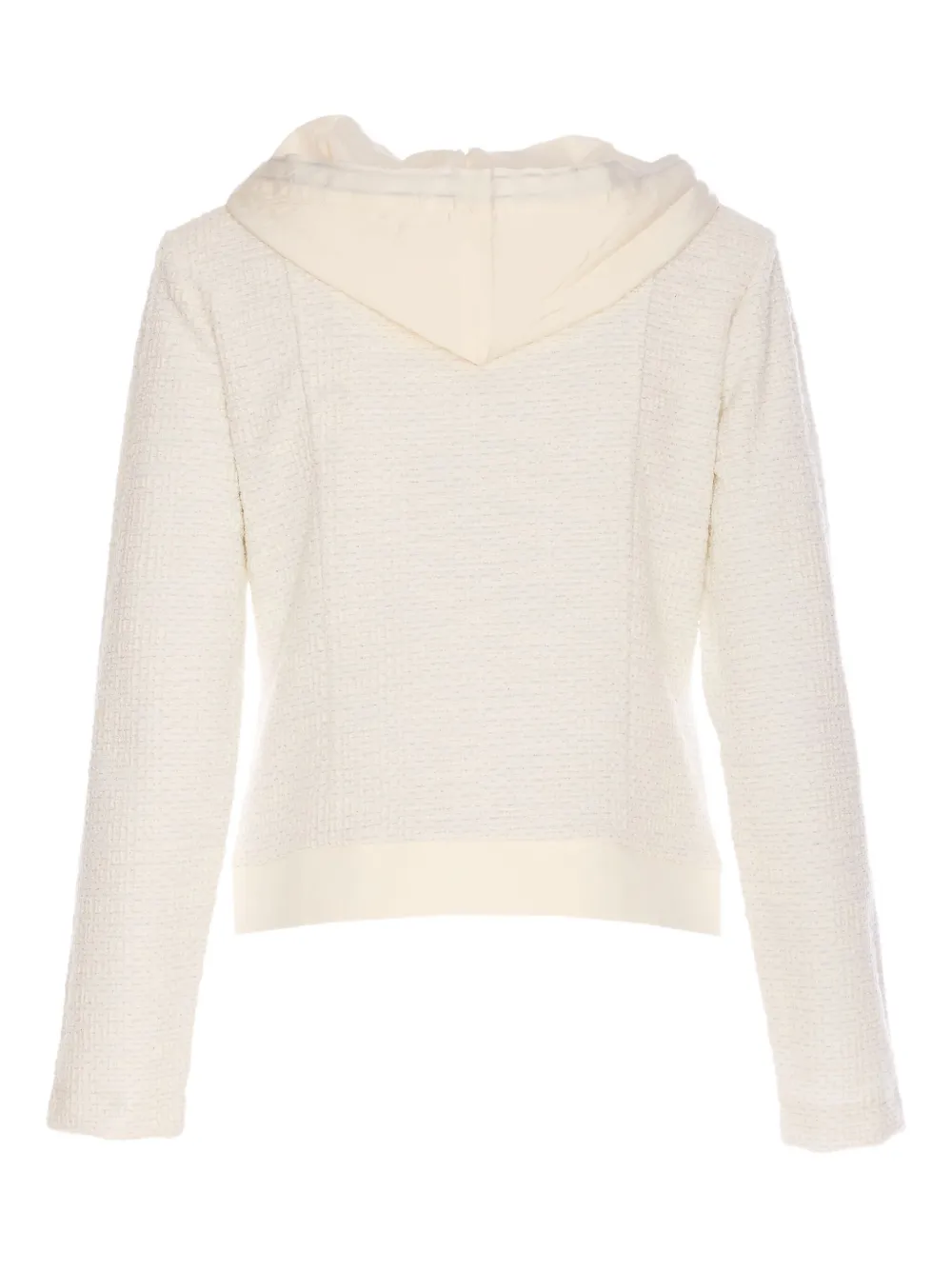 LIU JO bouclé hooded jacket | Fitted Jackets | Image 2