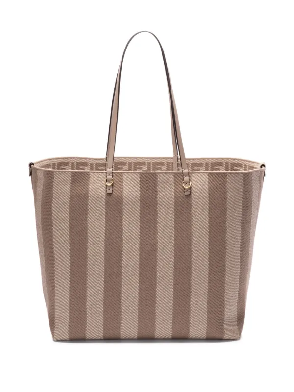 FENDI ストライプミニバッグ　最終値下げ！！ FENDI ストライプ ハンドバッグ | ニュートラル | FARFETCH JP