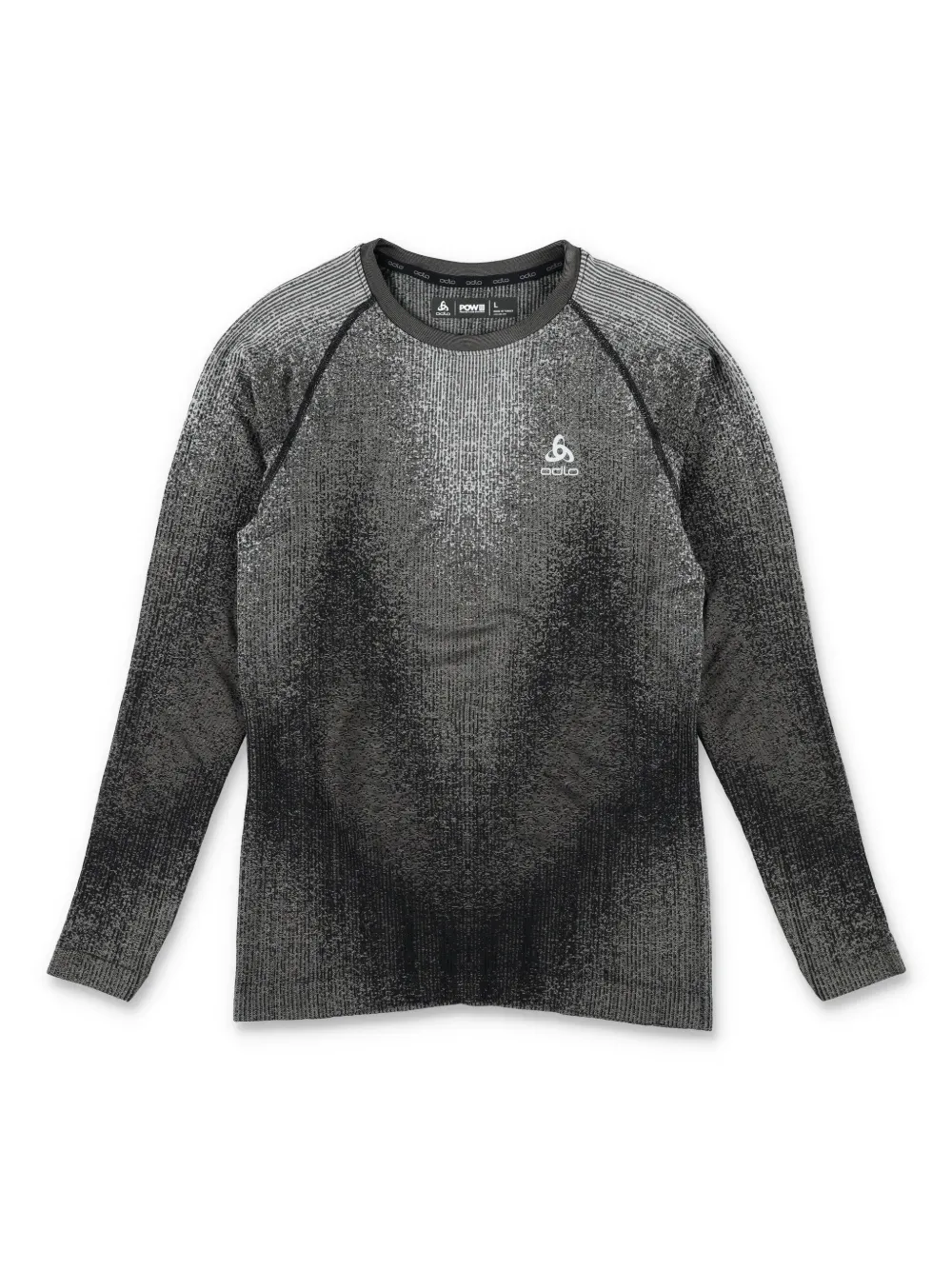 Odlo Black The Pow Blackcomb Performance T-shirt In Black