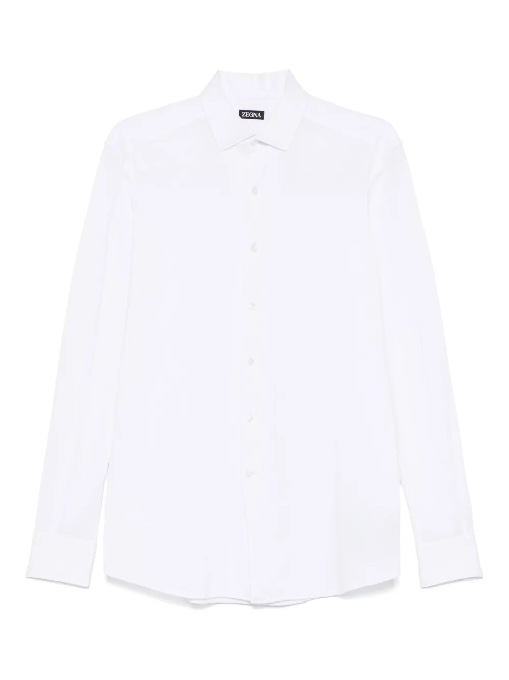 Zegna piqué shirt | White | Image 1