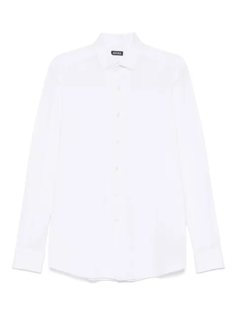 Zegna piqué shirt