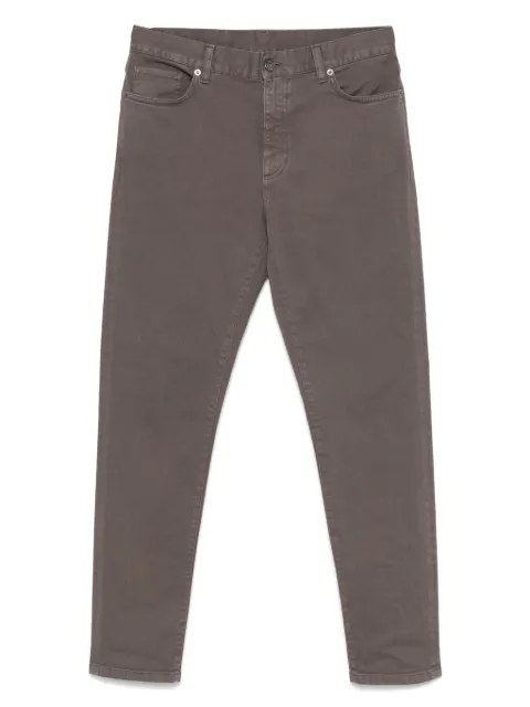 Zegna jeans con parche del logo