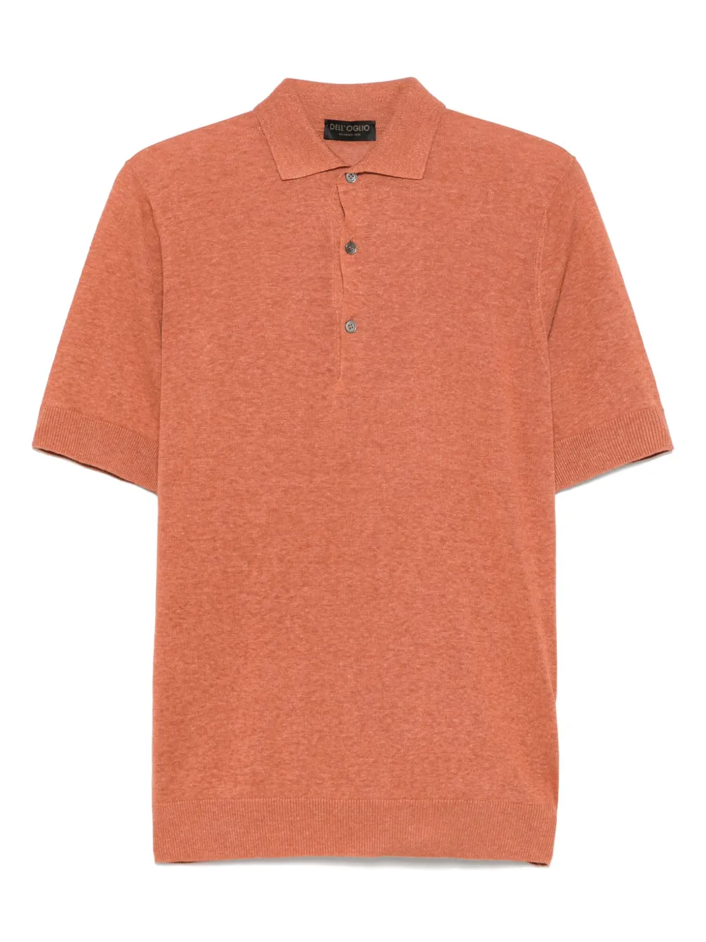 Dell'oglio Polo in maglia fine | marrone | Image 1