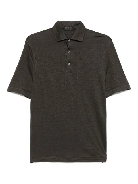 Dell'oglio linen polo shirt