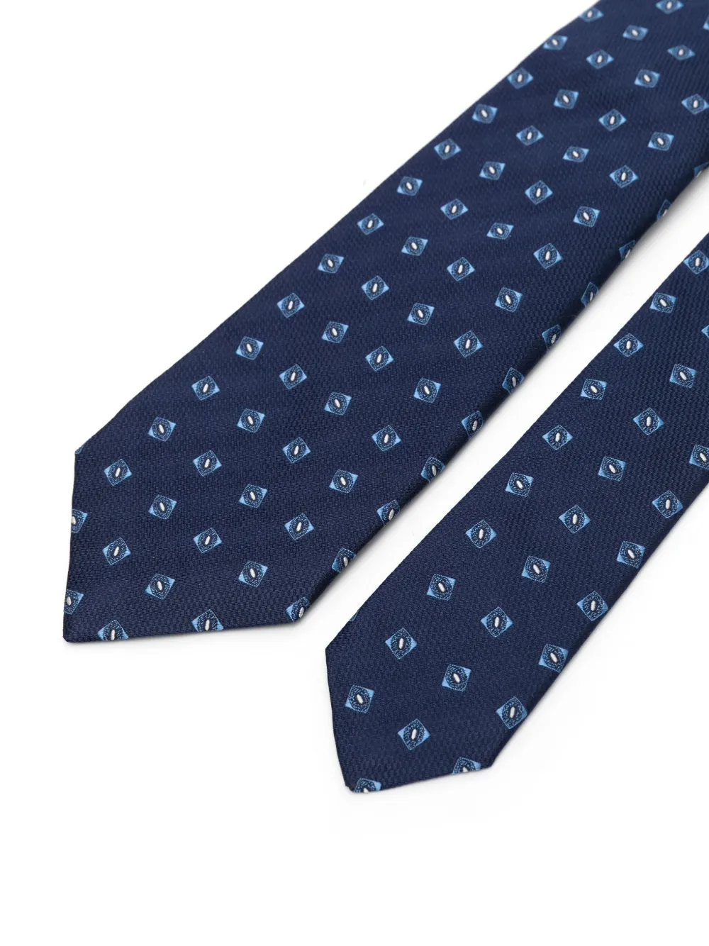 Kiton patterned silk tie | Image 2