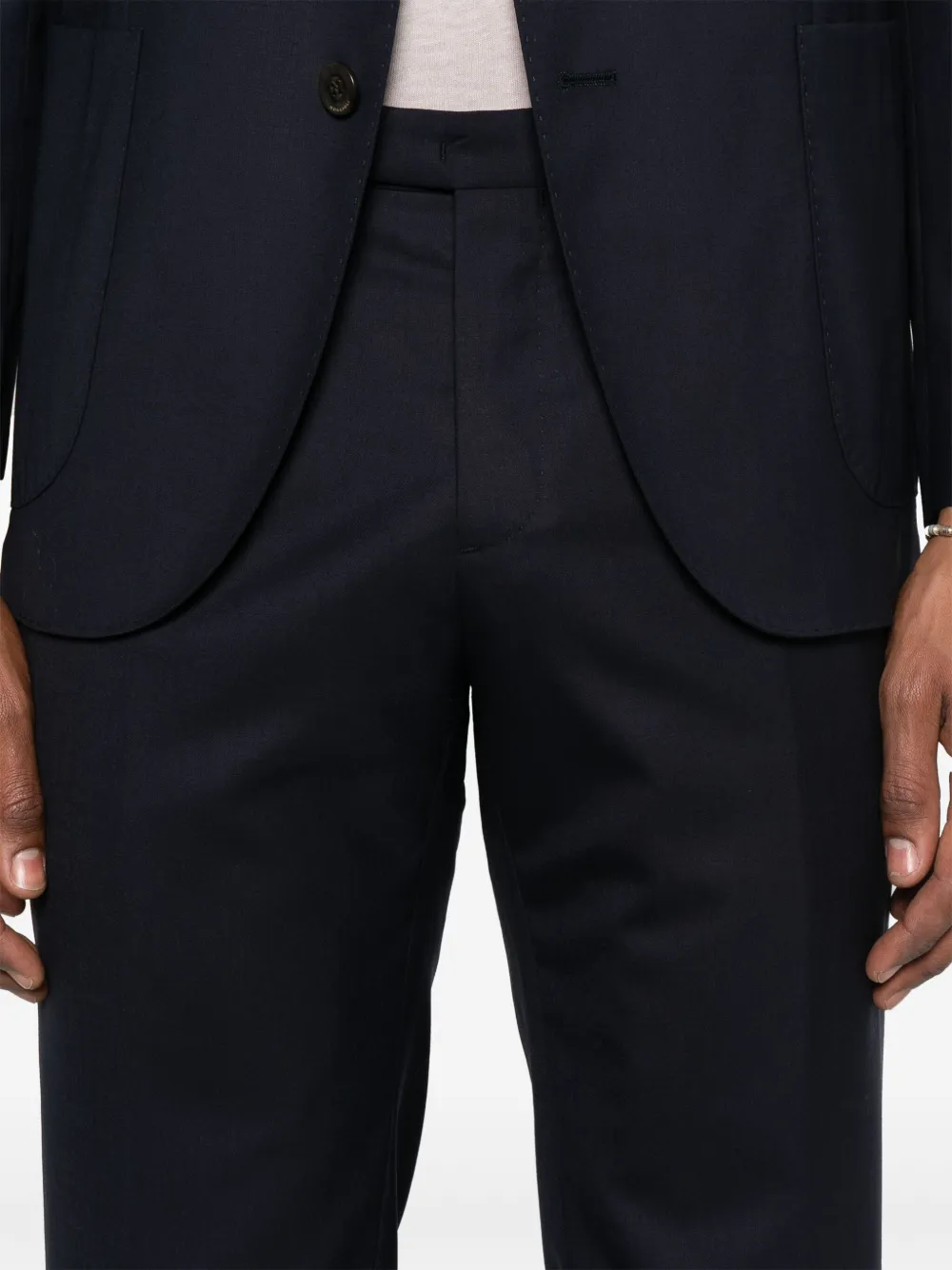 Boglioli Pak met puntige revers Blauw