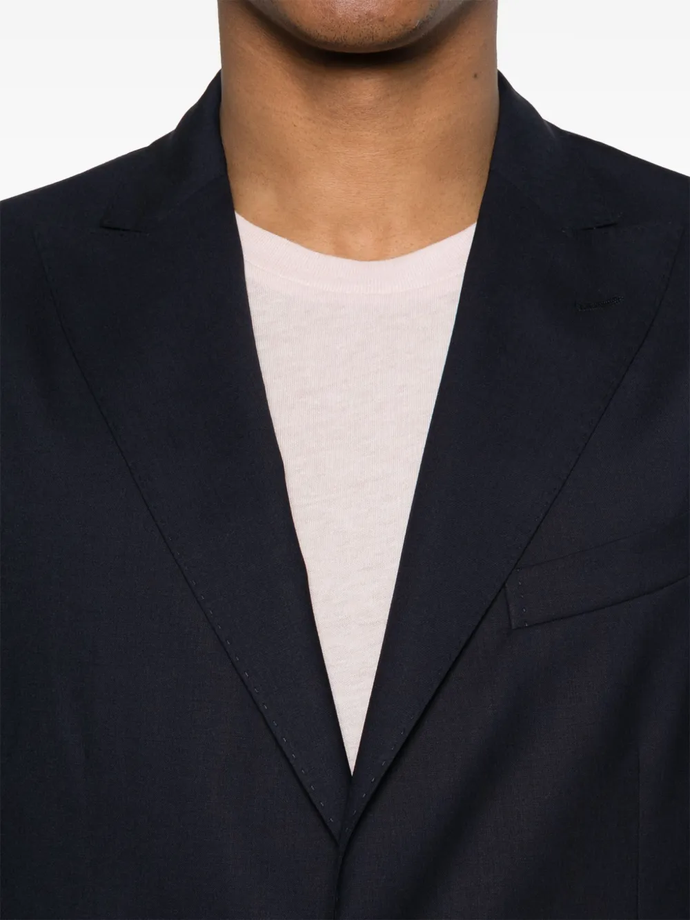 Boglioli Pak met puntige revers Blauw