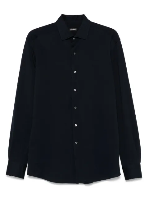 Zegna piqué shirt