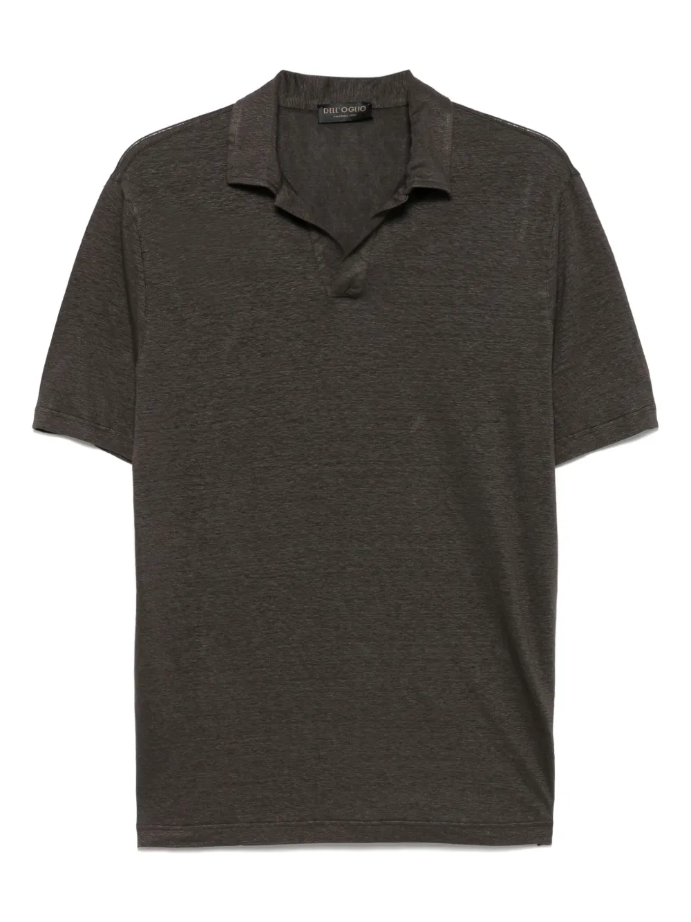 Dell'oglio playera de lino | marrón | Image 1
