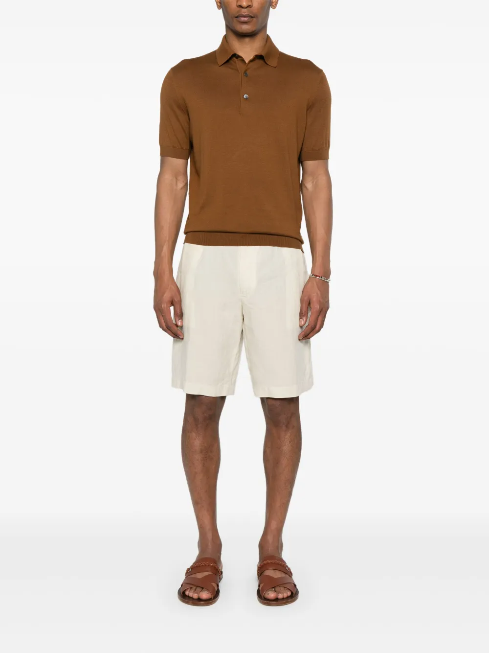 Zegna short en lin | Shorts habillés | Image 2
