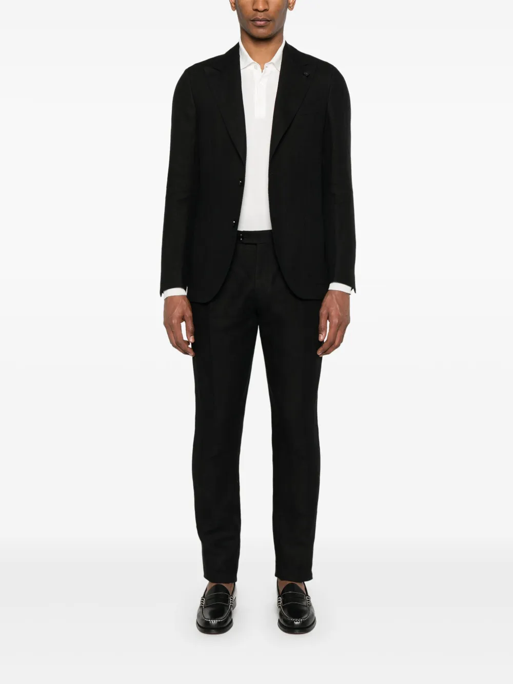 Lardini brooch-detail suit | Single Breasted Suits | Image 2