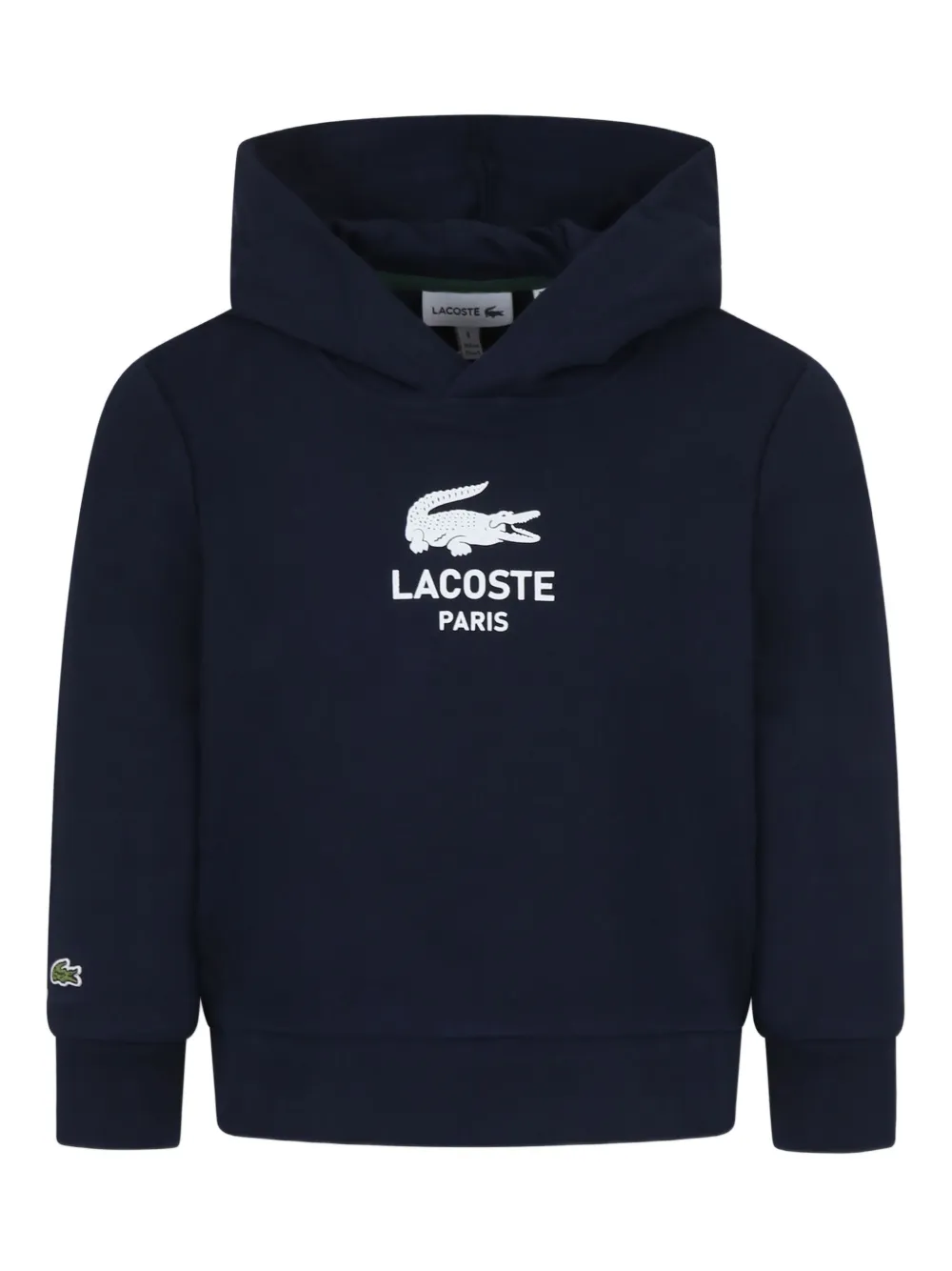 Lacoste Kids Hoodie met logo Blauw