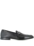 Green George buckle-detail loafers - Black