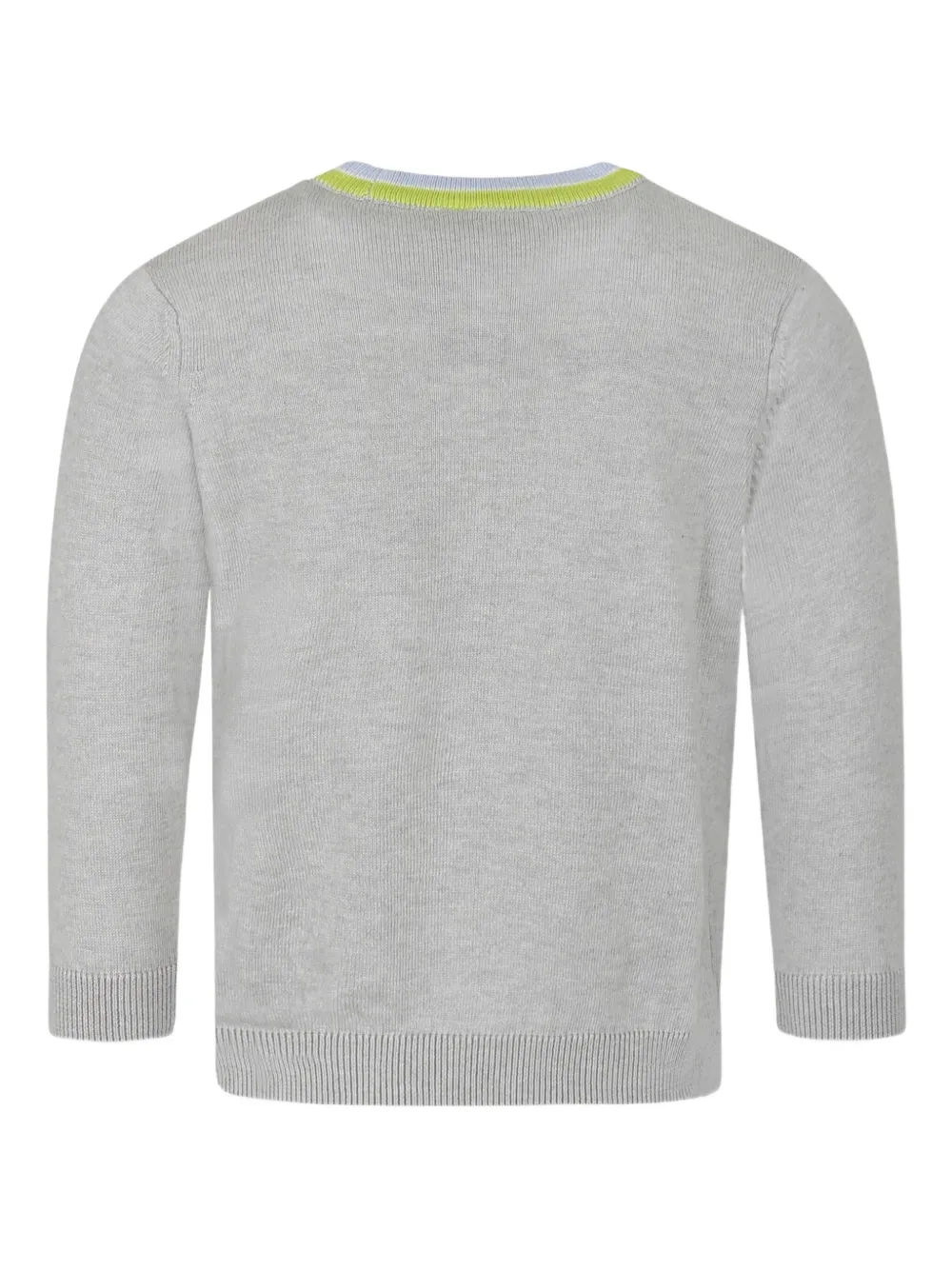 Lacoste Kids Trui met logo Grijs