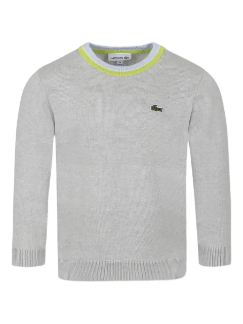 Lacoste Kids logo jumper 