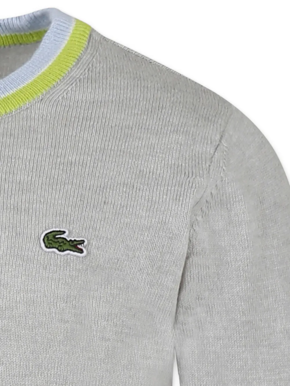 Lacoste Kids Trui met logo Grijs