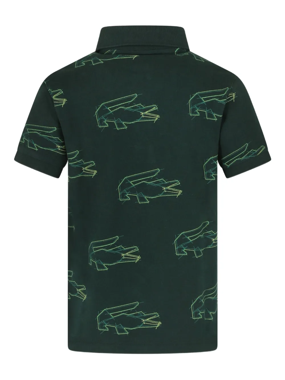 Lacoste Kids Poloshirt met logoprint Groen