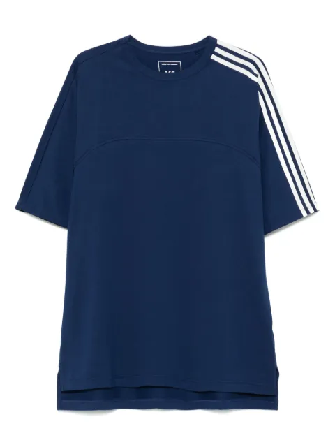 Y-3 playera con tres rayas