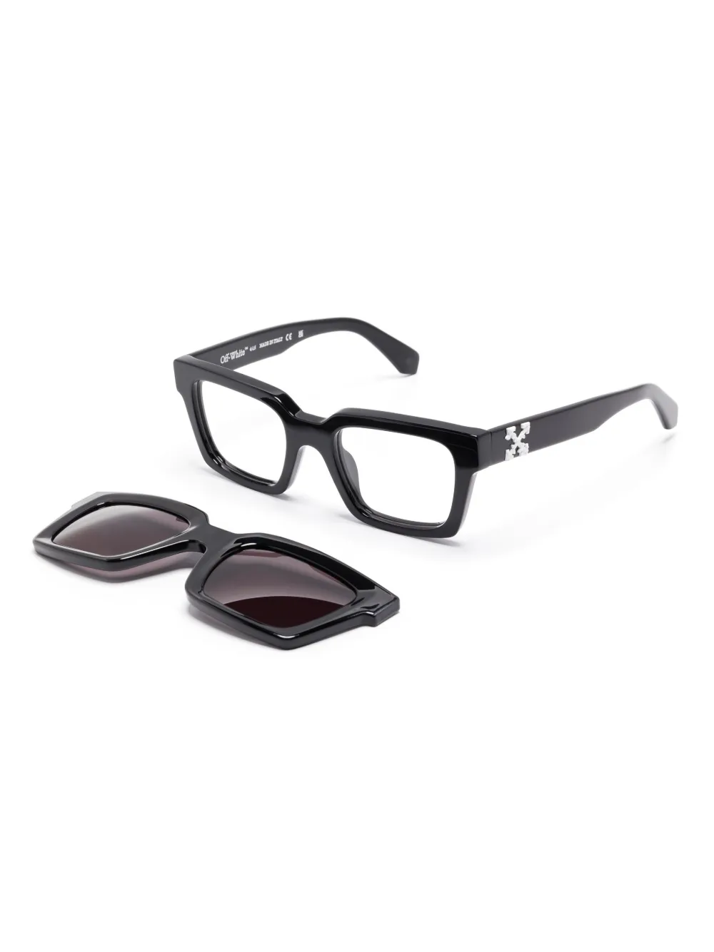 Off-White Eyewear lunettes de vue à motif Arrows | Homme | Image 2