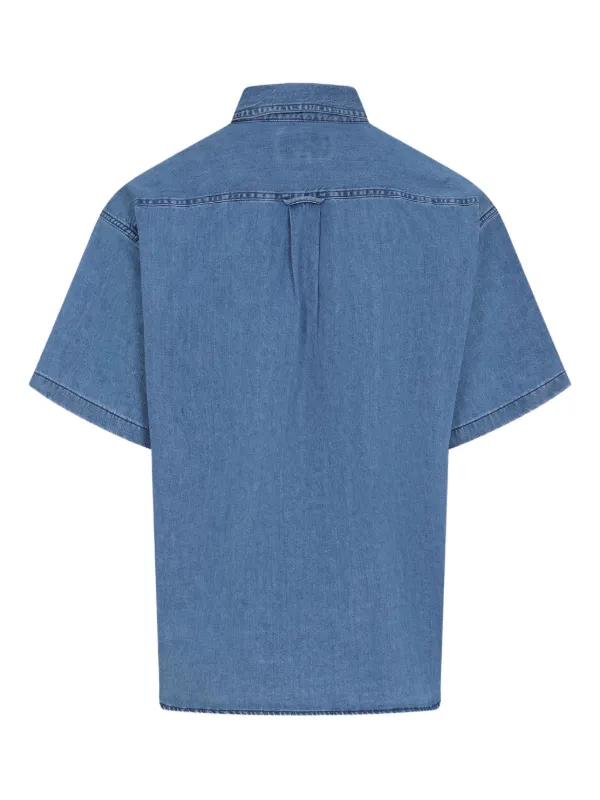 Carhartt WIP Lucas short-sleeve Denim Shirt | Blue | FARFETCH