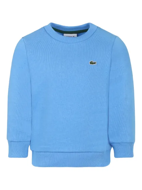 Lacoste Kids logo-embroidered sweatshirt