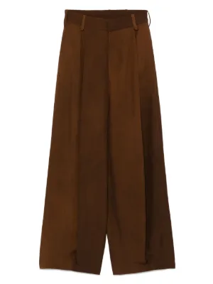 Uma Wang フローラル パンツ | ニュートラル | FARFETCH JP