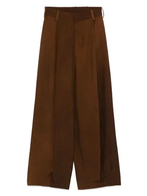 Uma Wang pantalones plisados