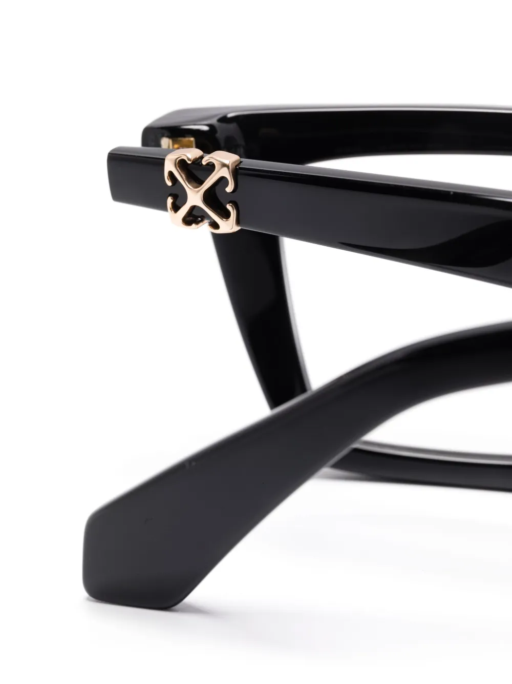 Off-White Eyewear Bril met Arrows-patroon Zwart