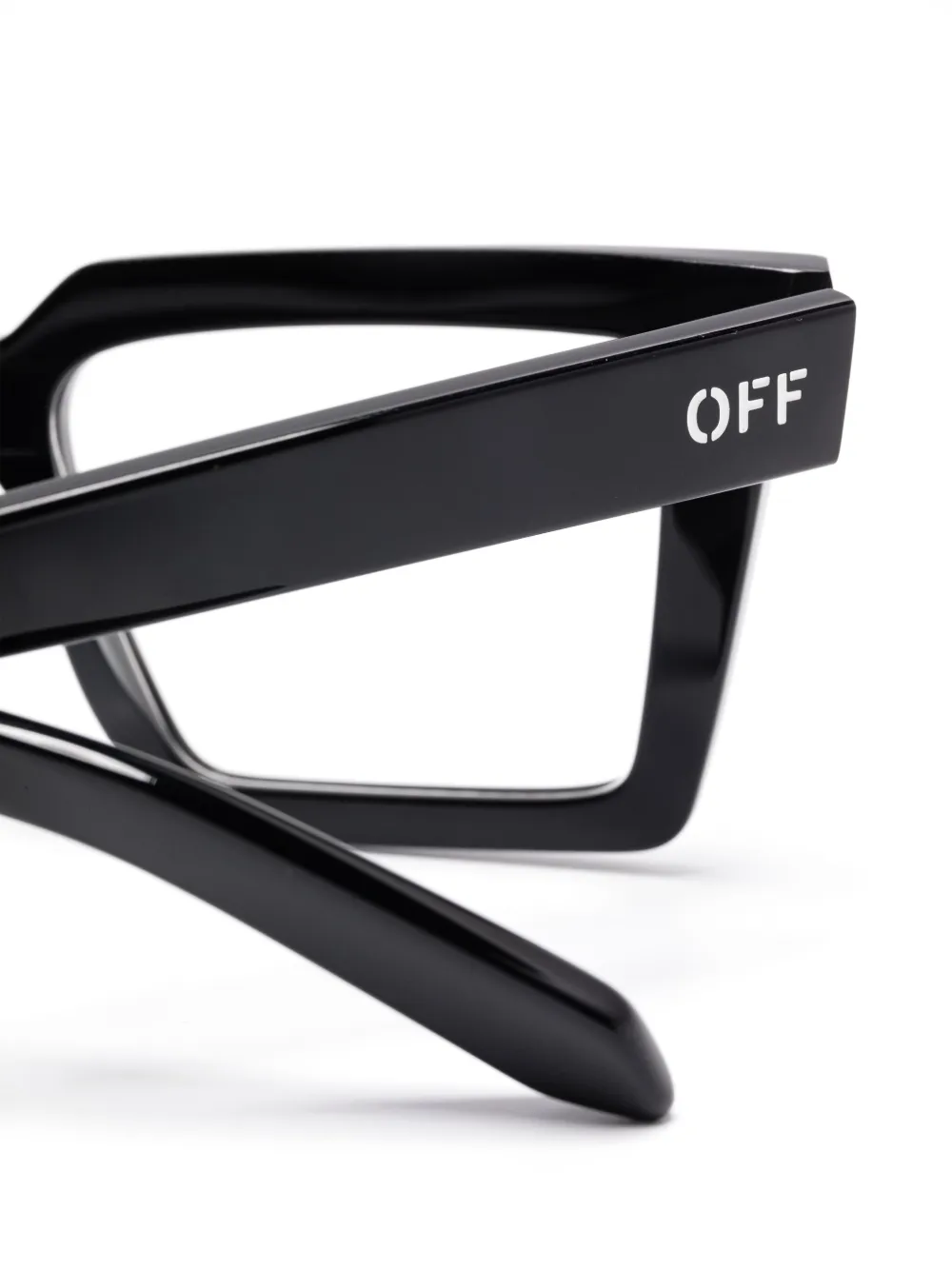 Off-White Eyewear Bril met vierkant montuur Zwart