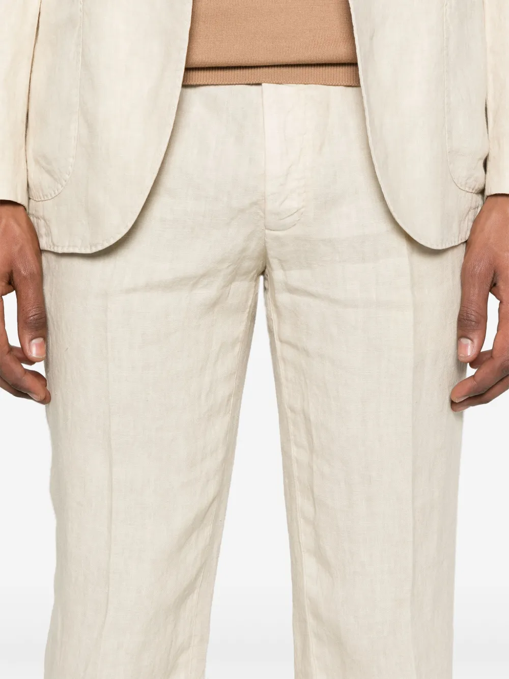 Boglioli Linnen pak Beige