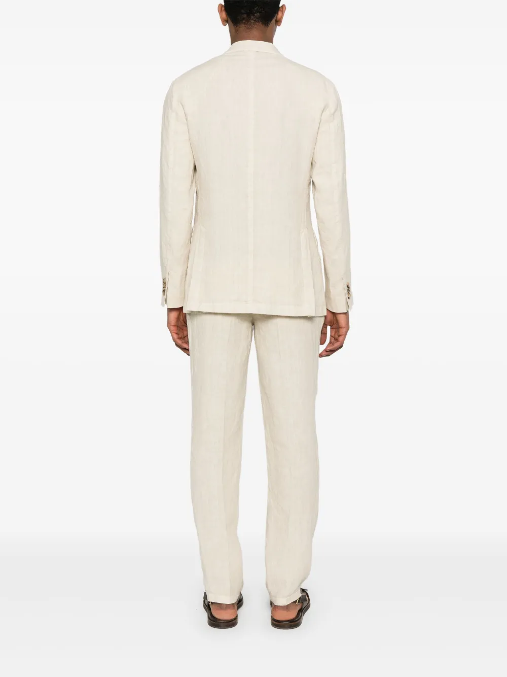 Boglioli Linnen pak Beige