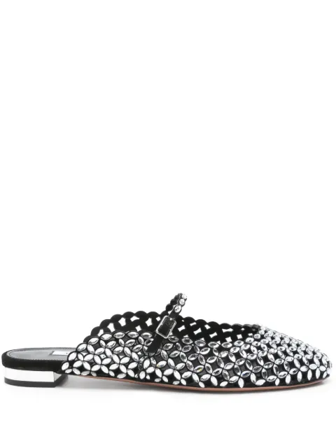 Aquazzura mules Sea