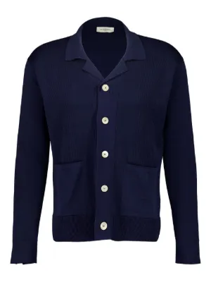 希少 美品 JIL SANDER ウール Vネック リブ ニット カーディガン JIL SANDER - 希少 美品 JIL SANDER ウール Vネック リブ ニット