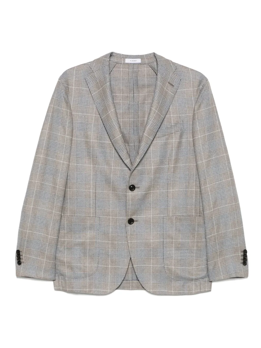 Boglioli Prince of Wales-check blazer | Blue | Image 1