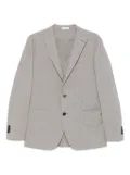 Boglioli houndstooth-pattern blazer - Grey