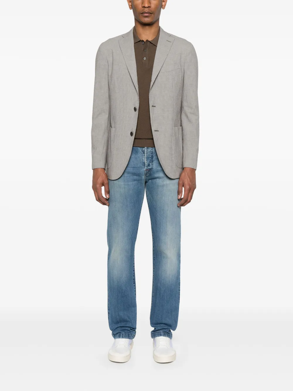 Boglioli houndstooth-pattern blazer | Blazers | Image 2