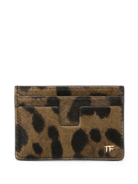 TOM FORD logo-appliqué cardholder
