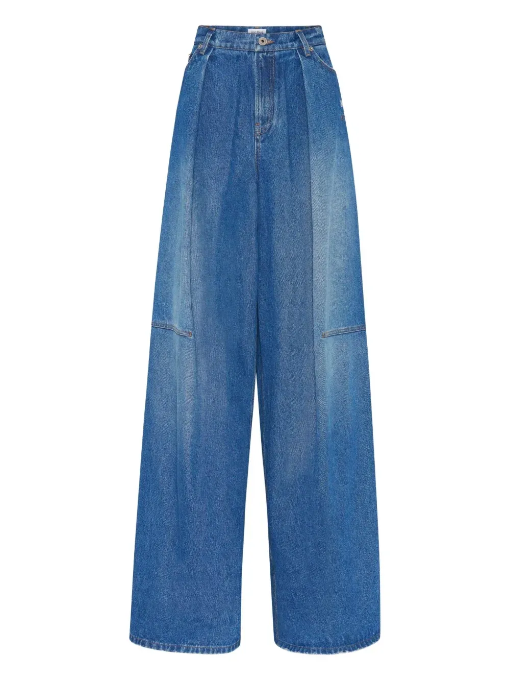 Jean Paul Gaultier Jeans con ricamo - Blu