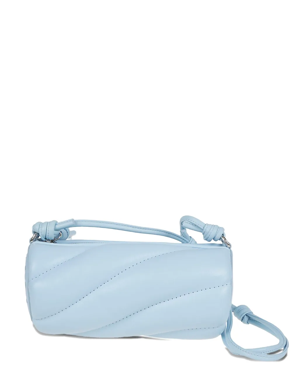 Fiorucci Mella quilted barrel mini bag | Blue | Image 1