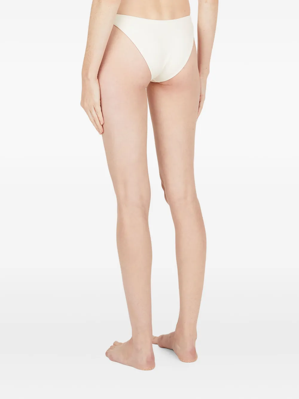 St. Agni wide-strap bikini bottom Wit