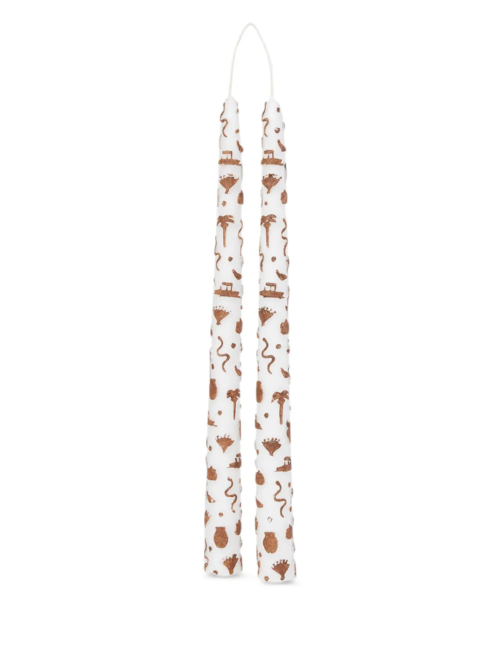Marloe Marloe embossed tapered candles | Image 1