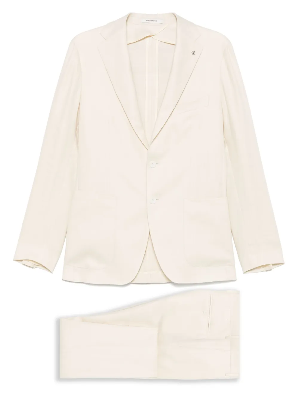 Tagliatore linen suit | Neutrals | Image 1