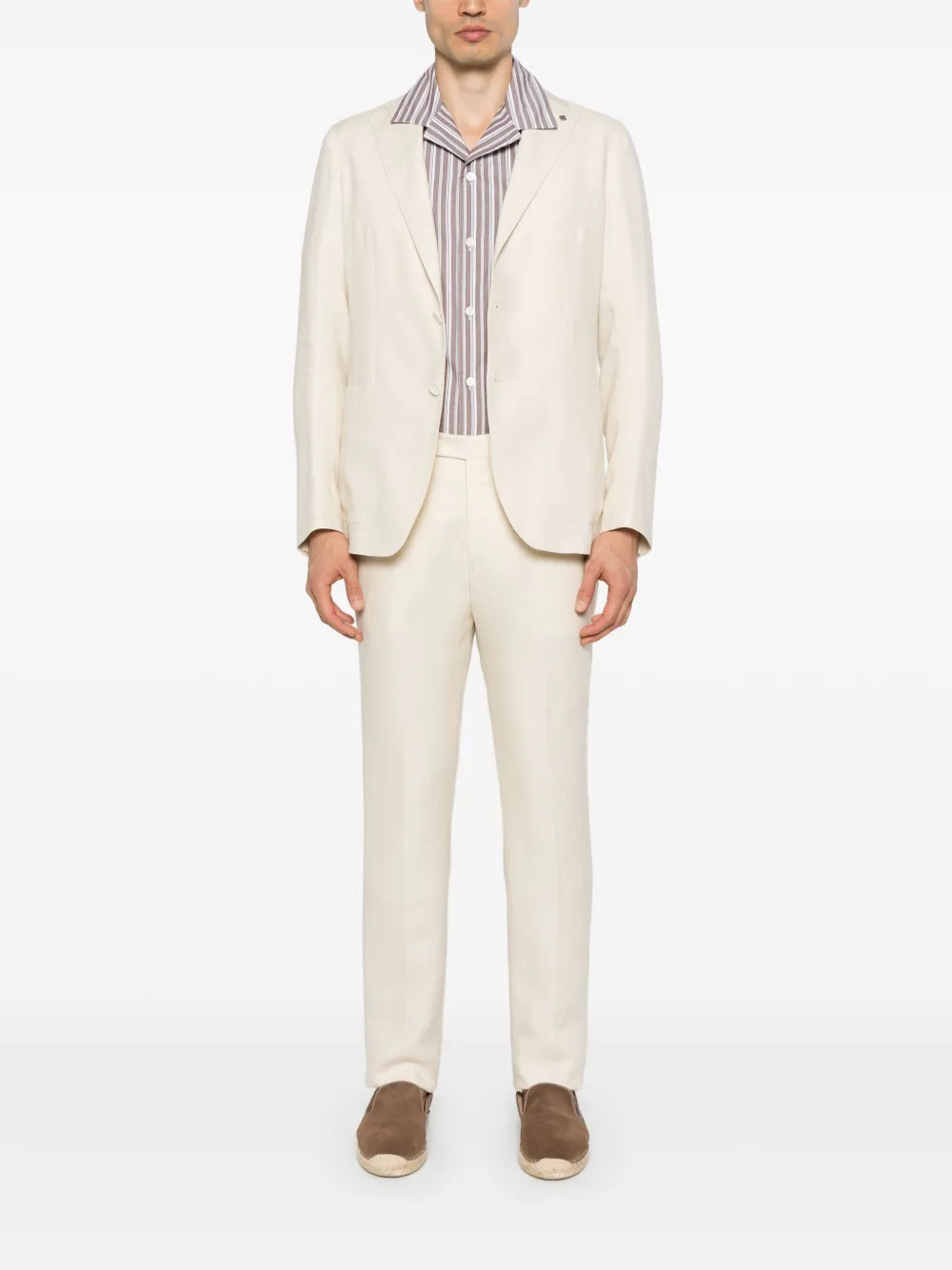 Tagliatore linen suit | Single Breasted Suits | Image 2
