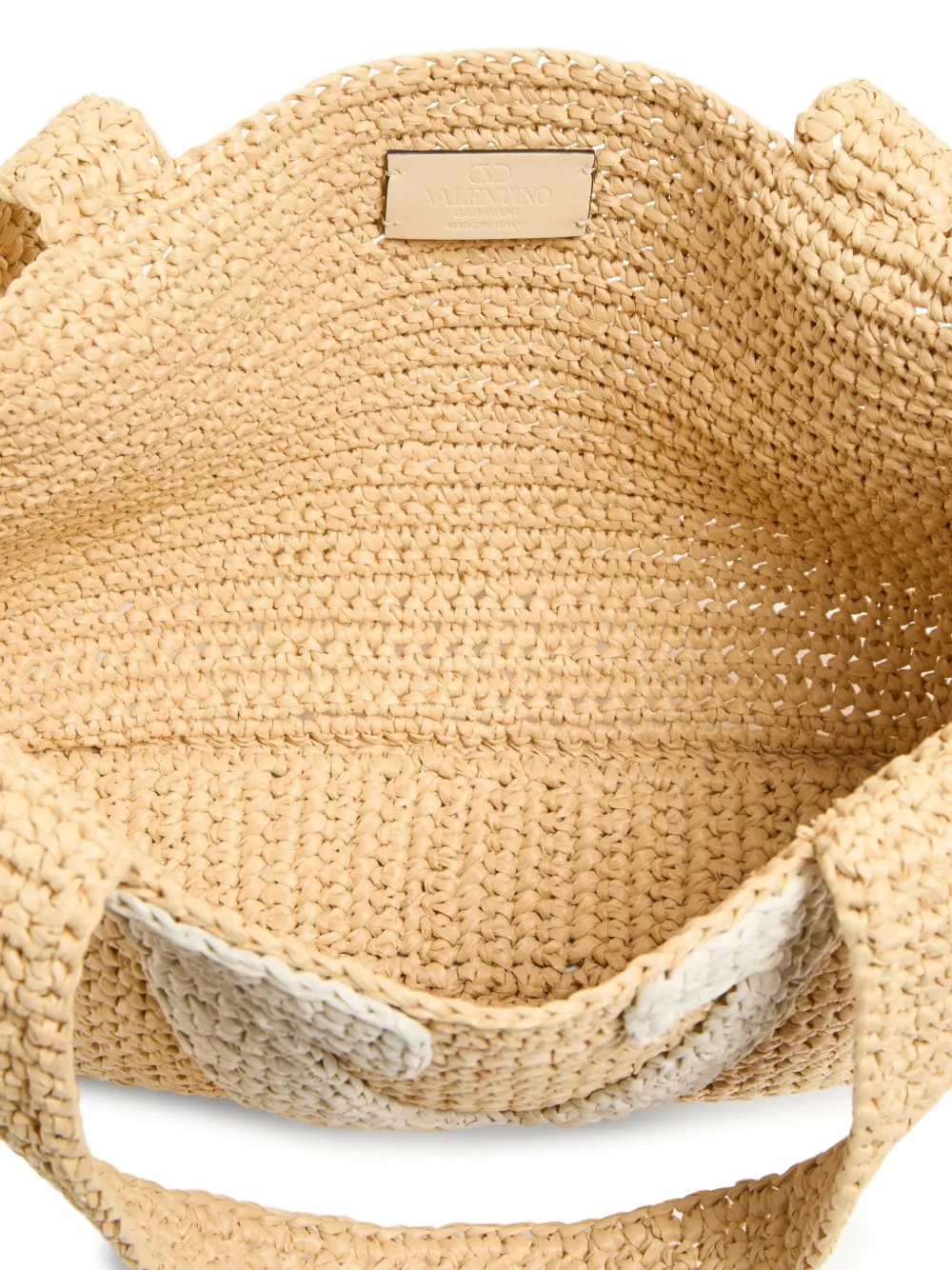 Valentino Garavani Viva Superstar medium shopper Beige