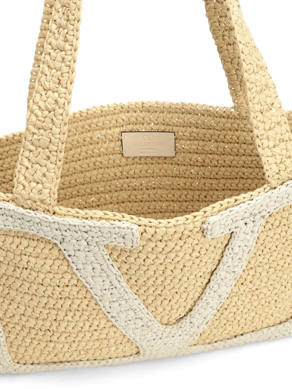 Valentino Garavani Medium Viva Superstar shopper Beige
