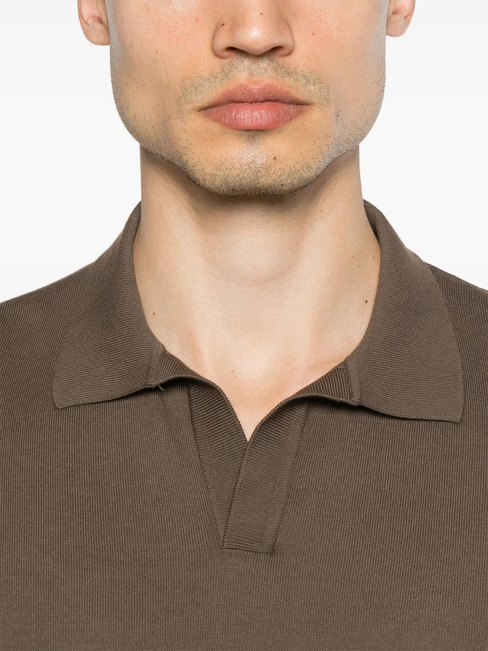 Tagliatore Keith T-shirt Bruin