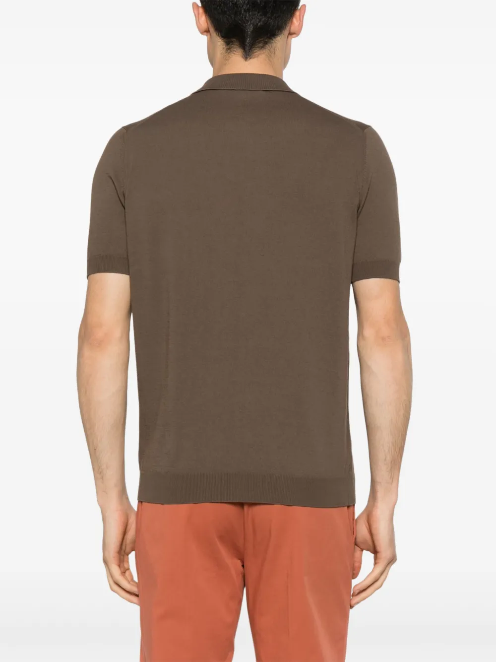 Tagliatore Keith T-shirt Bruin
