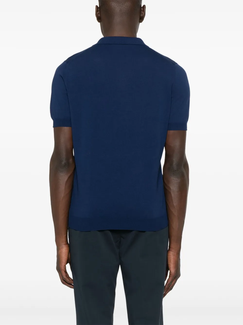 Tagliatore Keith T-shirt Blauw