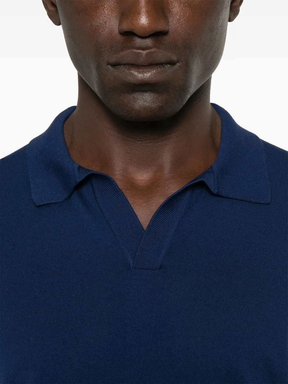 Tagliatore Keith T-shirt Blauw